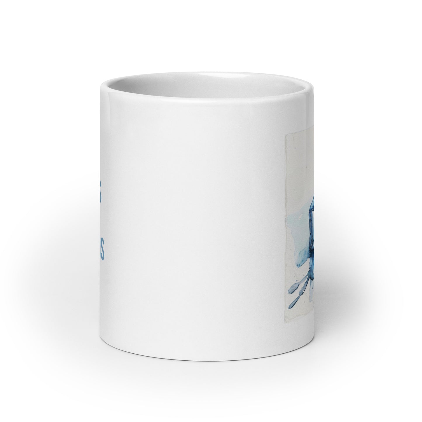 Therapy Mug: Cold Dips, Warm Sips - Reminder to Do Cold Therapy
