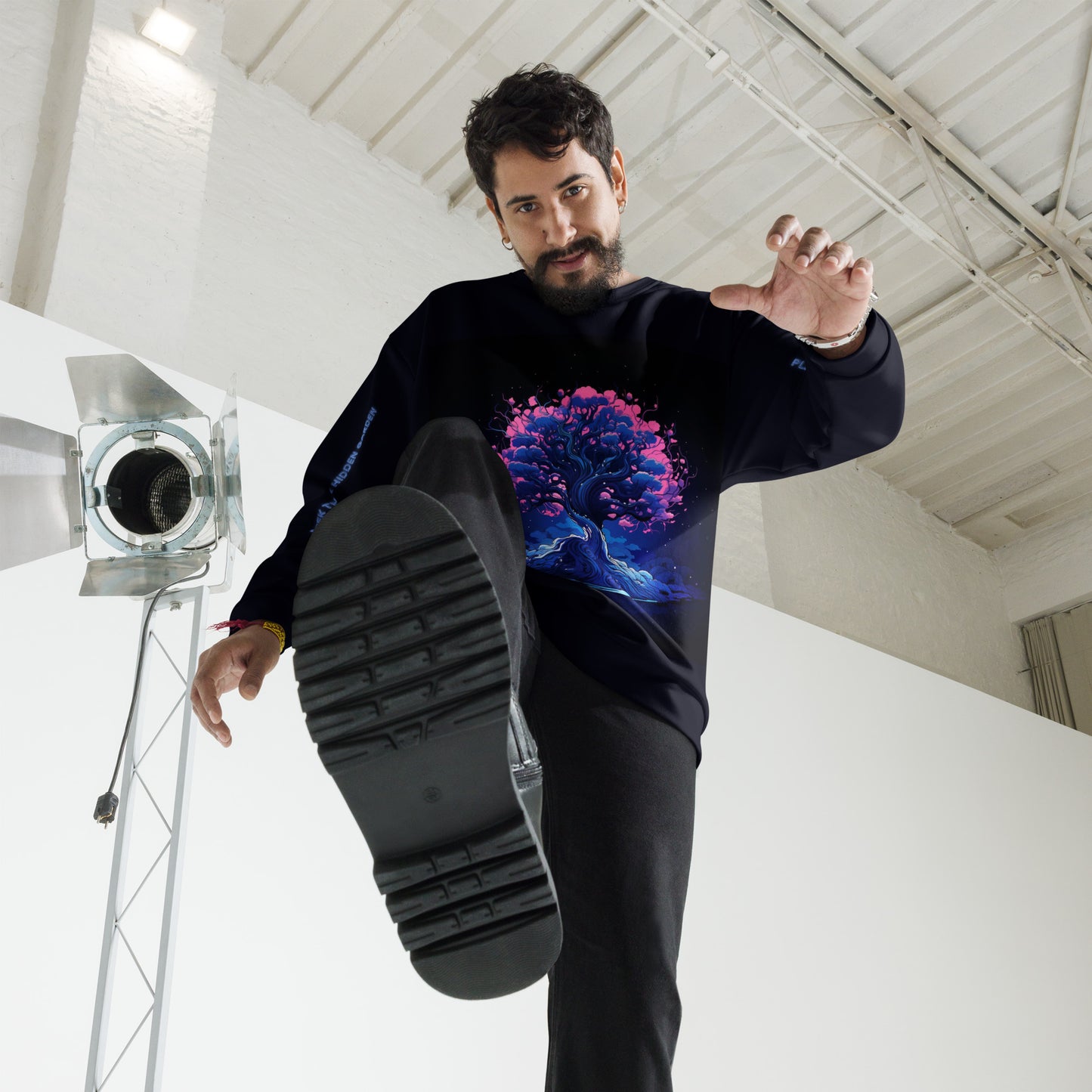 Story Apparel: Seek the Hidden Garden Planted by Beautiful Brains - Unisex Sweatshirt - Support Neurodivergence