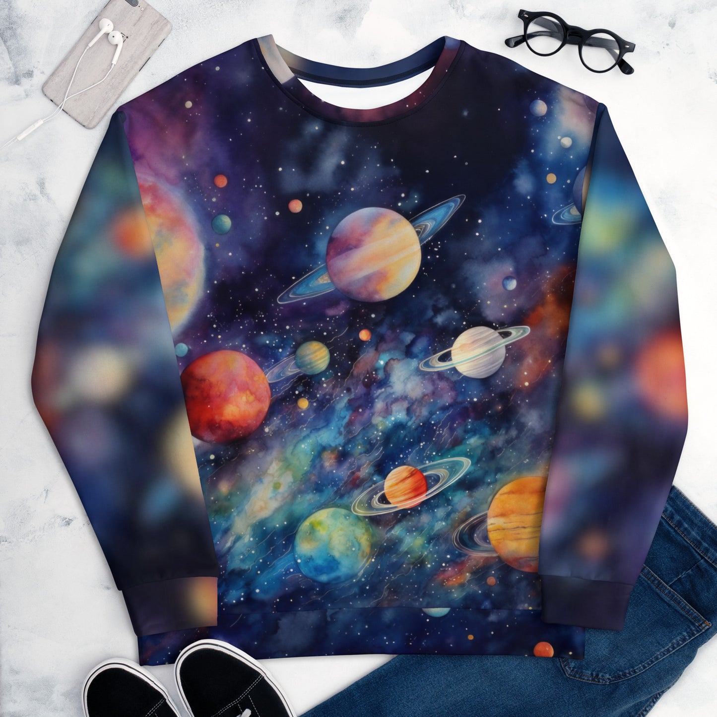 Story Apparel: Inner-Universe Unisex Sweatshirt: Everyone Expands