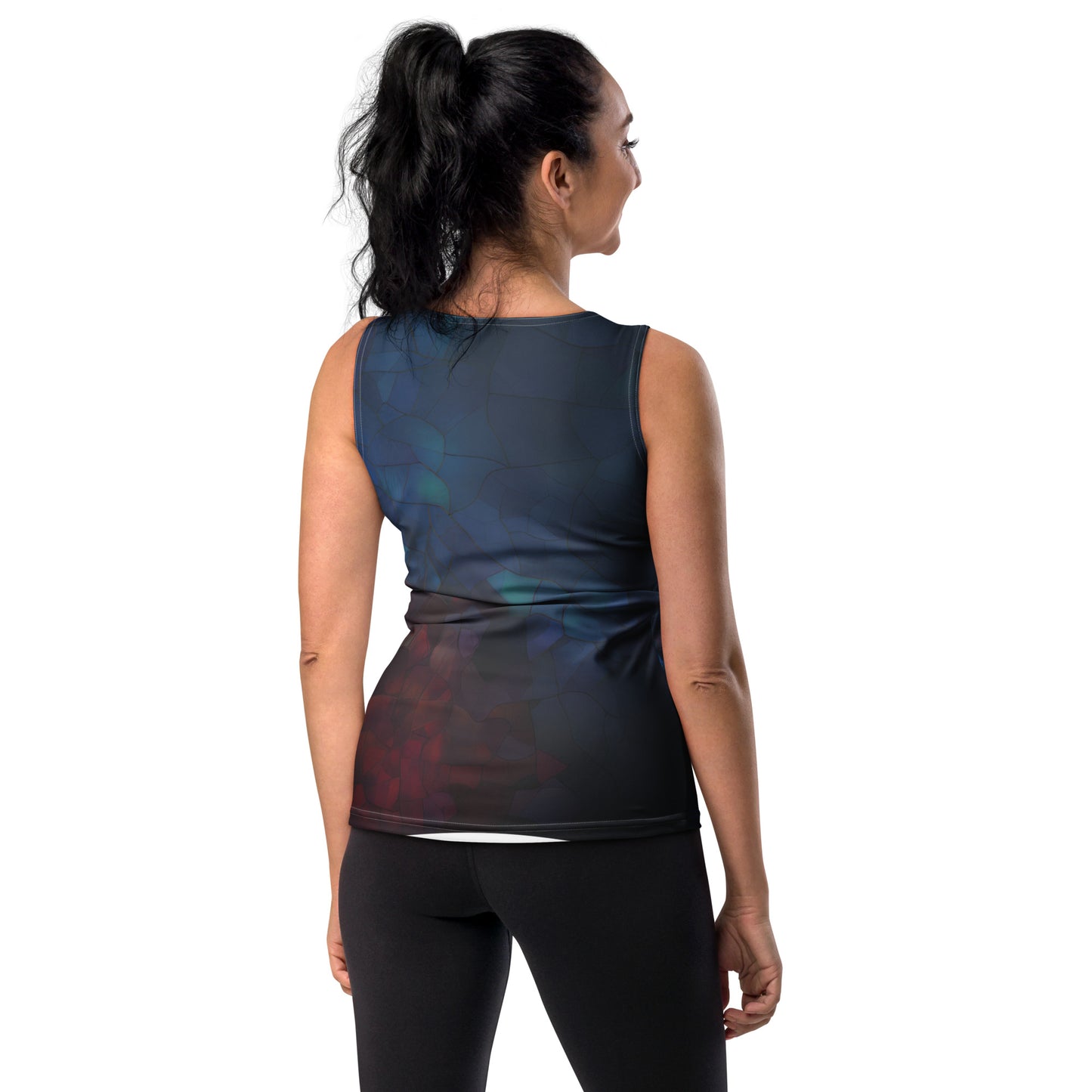 Story Apparel: "The Art & Science of Mending Fragile Glass" Women's Tank Top