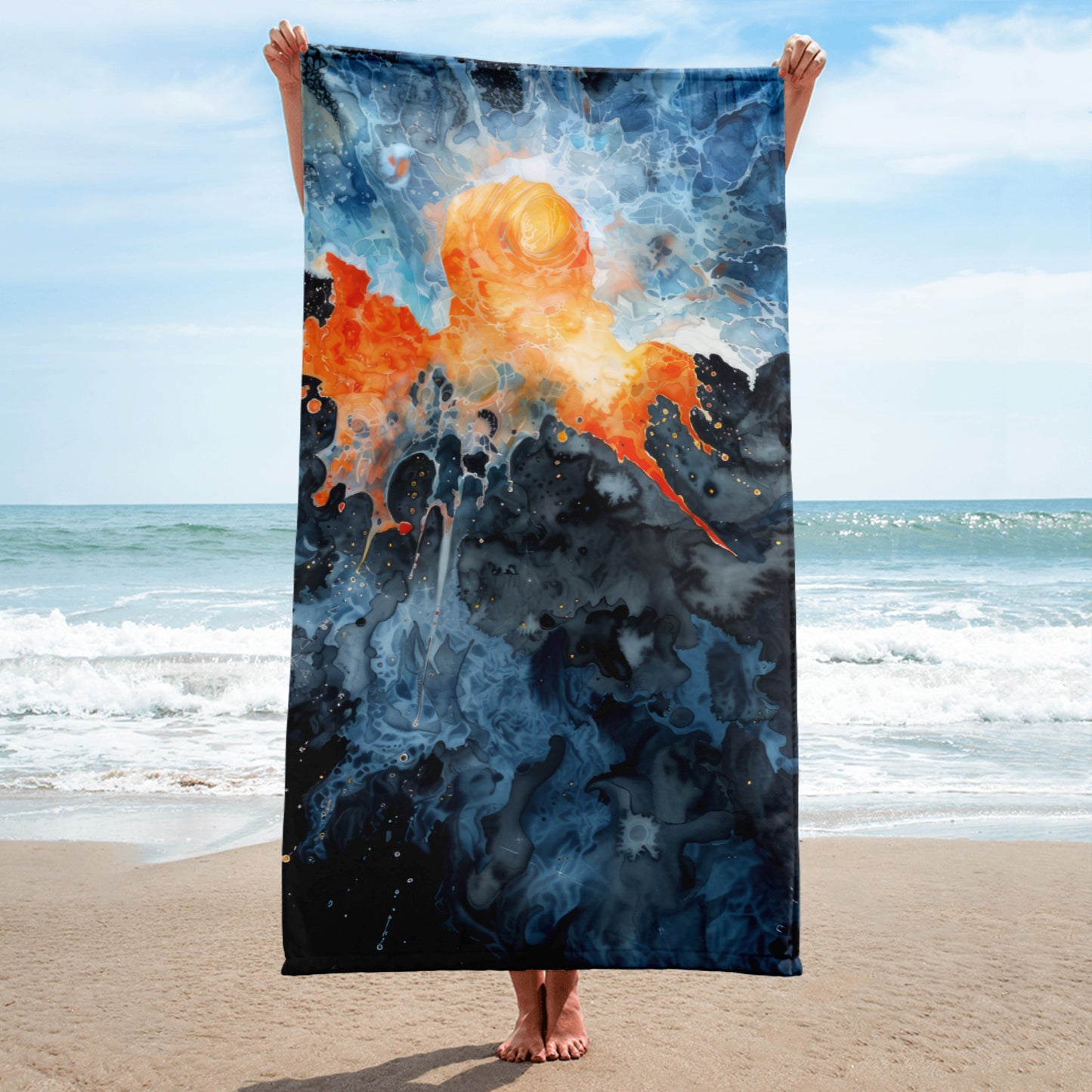 Therapy Towel: Negativity Melting - Cold Exposure Therapy Reminder