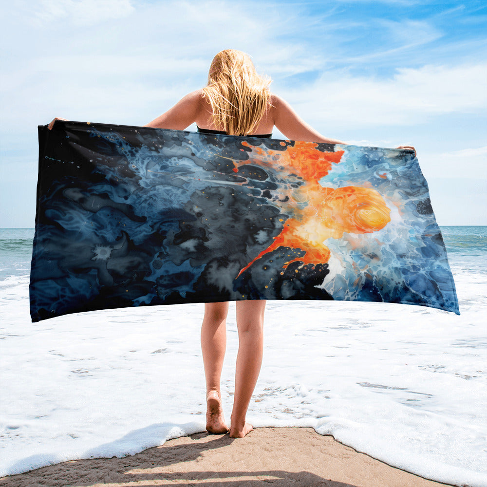 Therapy Towel: Negativity Melting - Cold Exposure Therapy Reminder
