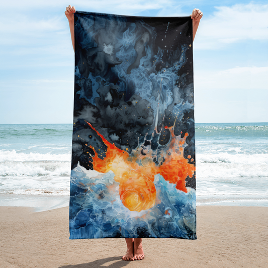 Therapy Towel: Negativity Melting - Cold Exposure Therapy Reminder