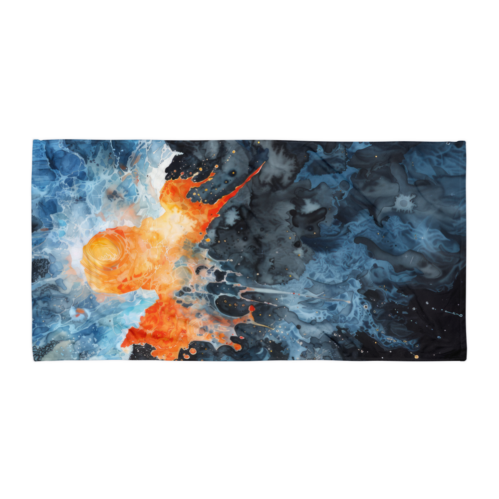 Therapy Towel: Negativity Melting - Cold Exposure Therapy Reminder