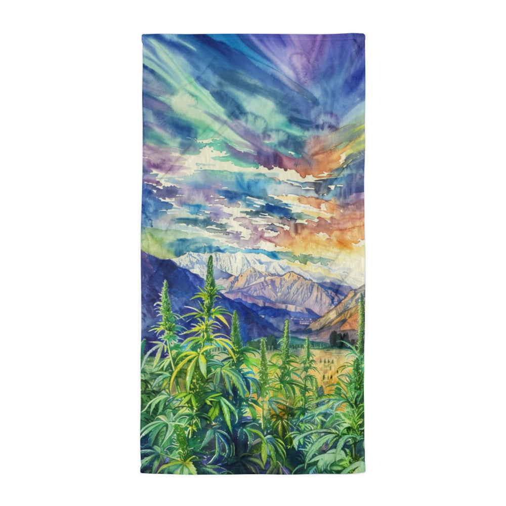 Therapy Towel: Cannabis Elevates Love and Creation