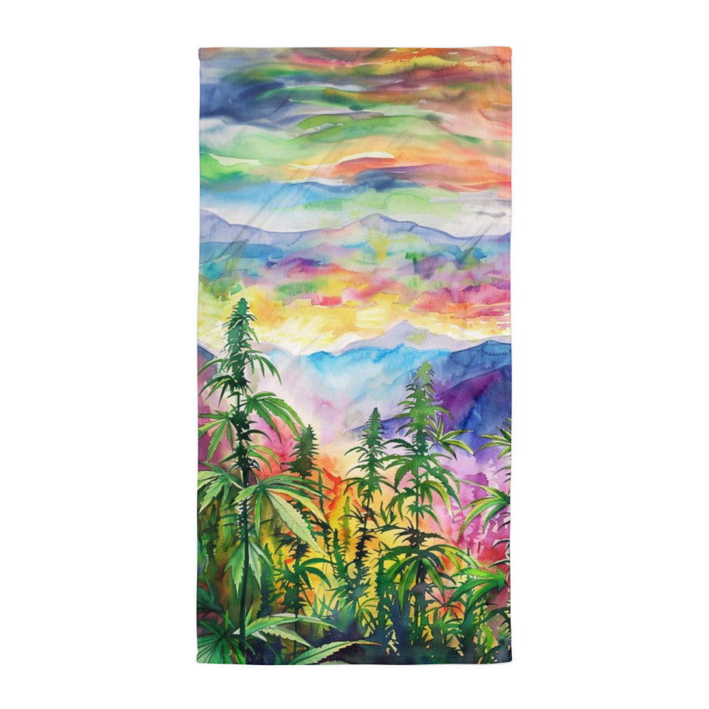 Therapy Towel: Cannabis Promotes Beauty