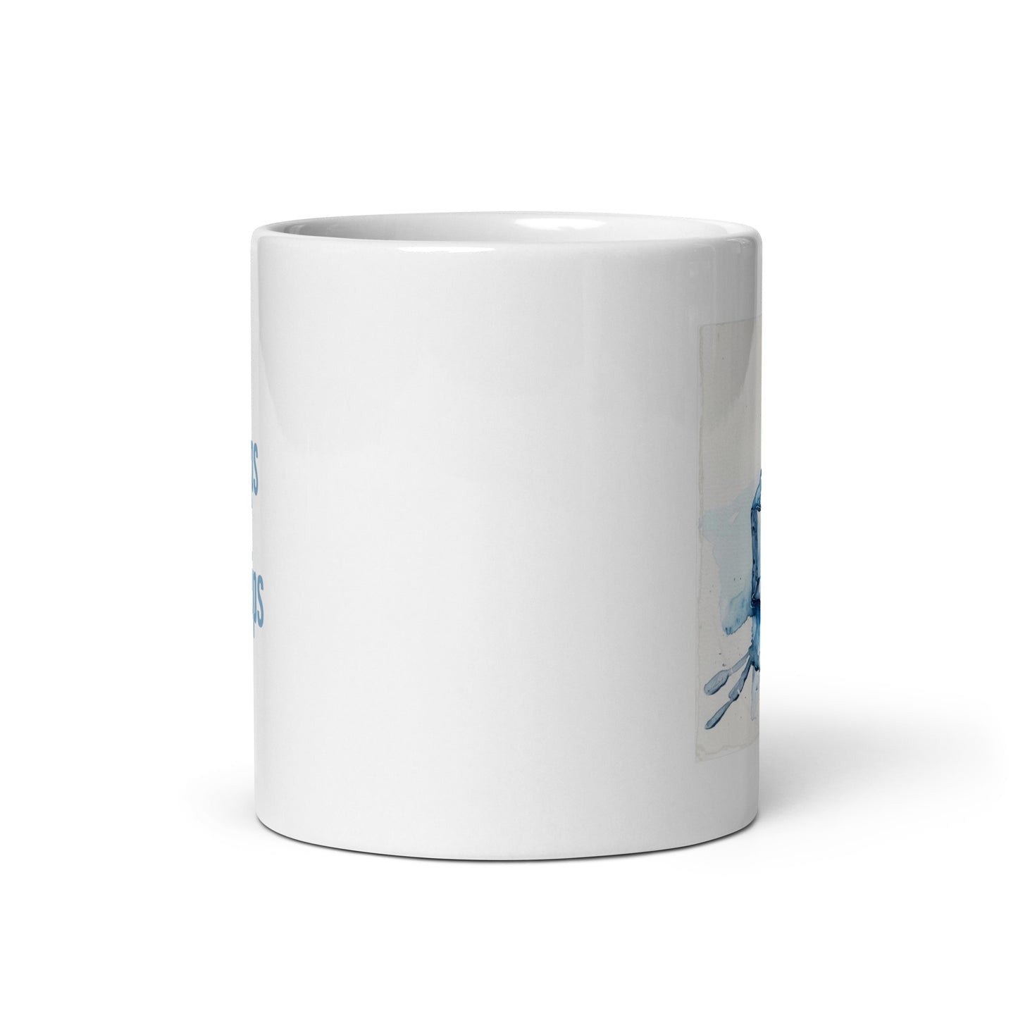 Therapy Mug: Cold Dips, Warm Sips - Reminder to Do Cold Therapy