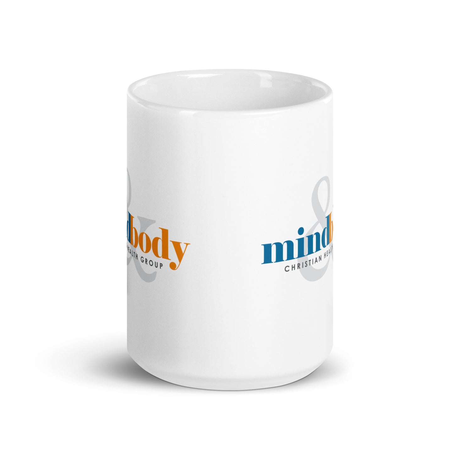 Mind & Body Christian Health Group LLC - White glossy mug