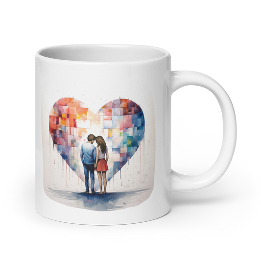 Therapy Mug: "Gratitude Shared, Love Squared" - Reminder to Use Fondness & Admiration Practices